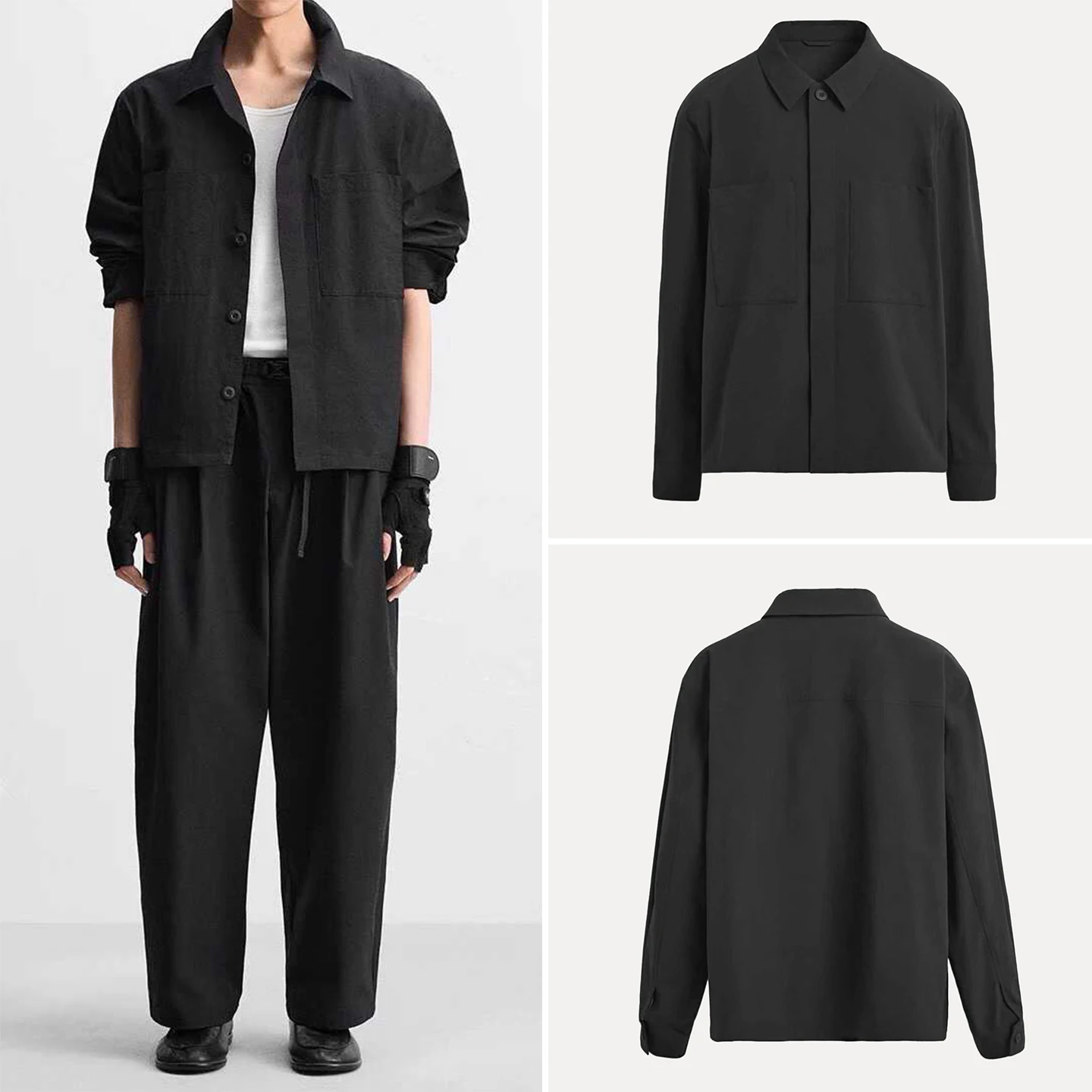 Мужская свободная куртка из легкой технической ткани, осень 2023, подставка для повседневной носки, приятная для кожи, дышащая
Мужская свободная куртка из легкой технической ткани, осень 2023, подставка для повседневной носки, приятная для кожи, дышащая