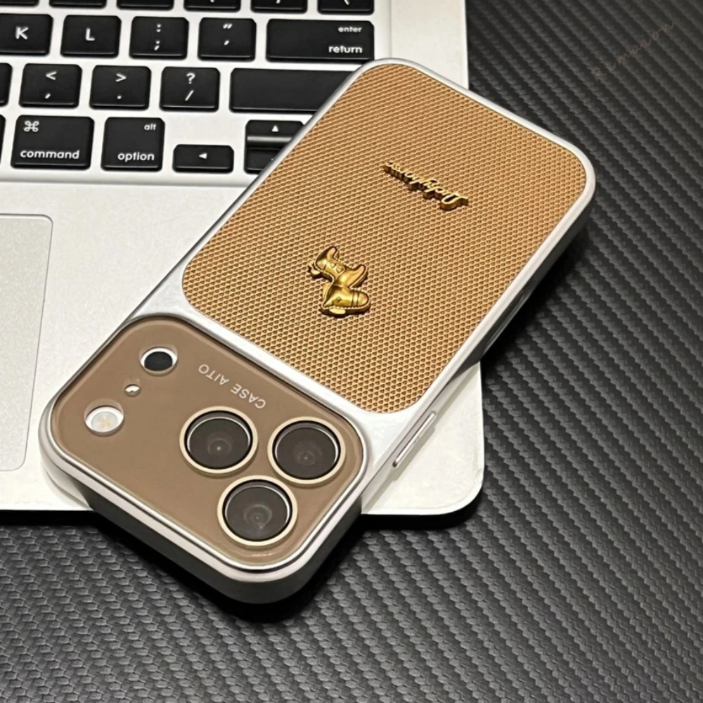 Official Big Window Cloth Phone Case For iPhone 15 14 16 17 Pro Max 17Pro 3D Lucky Horse Shockproof Len Camera Protector Cover
Official Big Window Cloth Phone Case For iPhone 15 14 16 17 Pro Max 17Pro 3D Lucky Horse Shockproof Len Camera Protector Cover