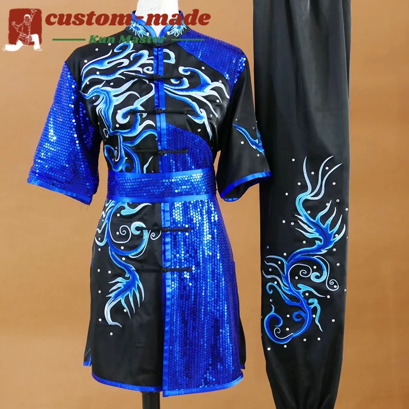 Униформа для боевых искусств на заказ, костюм кунг-фу с вышивкой дракона, длинный кулак южного кулака, усиленный для соревнований по форм кунг-фу
Униформа для боевых искусств на заказ, костюм кунг-фу с вышивкой дракона, длинный кулак южного кулака, усиленный для соревнований по форм кунг-фу