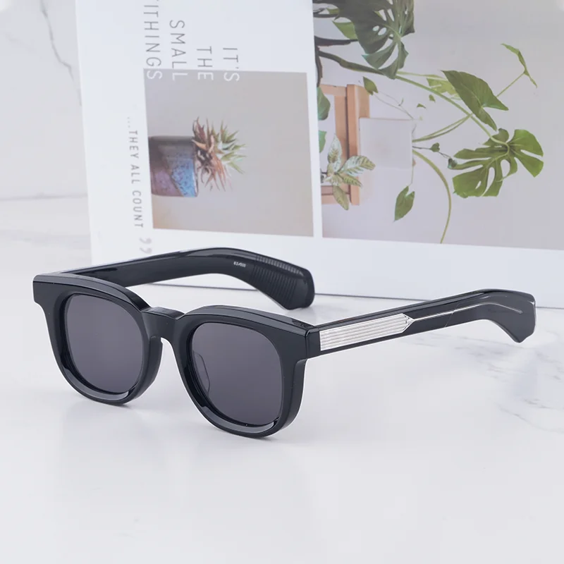 Солнцезащитные очки KIZN JAX в классическом винтажном стиле, овальные, черно-серебристые, для мужчин, легкие, роскошные, ретро, высшего качества, из толстого ацетата.
Солнцезащитные очки KIZN JAX в классическом винтажном стиле, овальные, черно-серебристые, для мужчин, легкие, роскошные, ретро, высшего качества, из толстого ацетата.