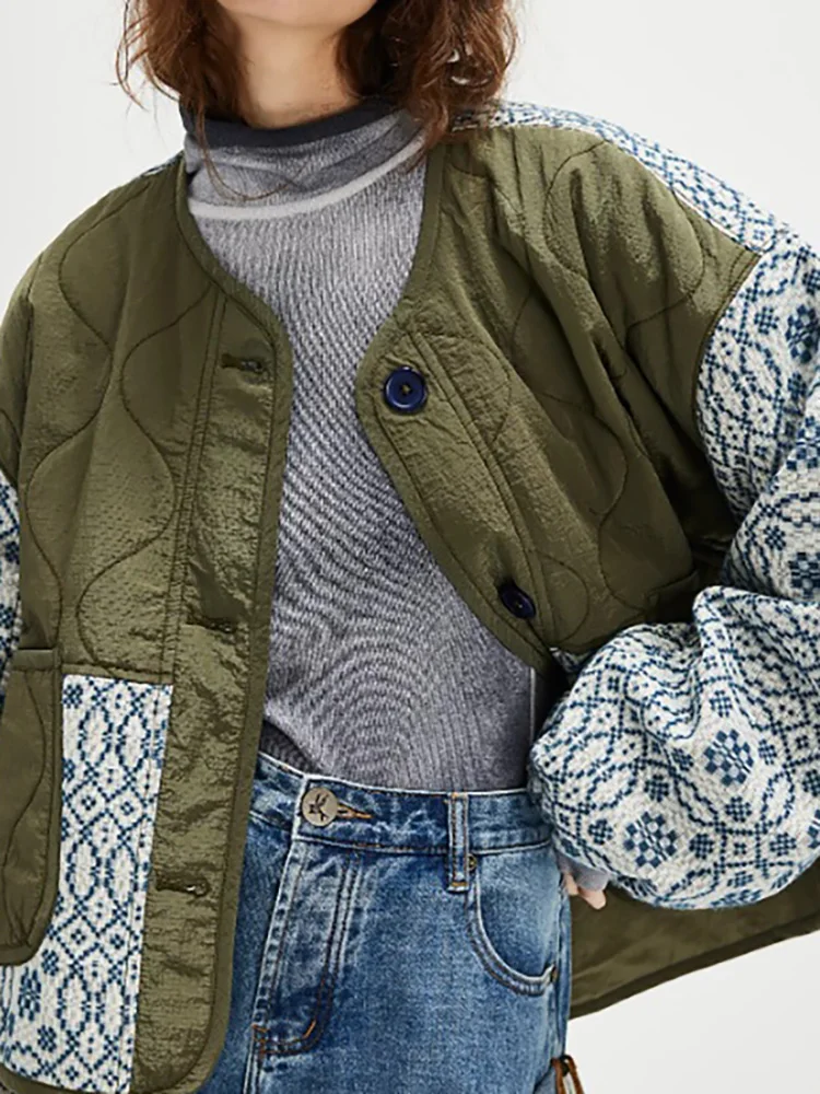 Осень-зима, новое пальто с длинными рукавами и принтом, модная свободная текстурированная верхняя одежда с круглым вырезом, женская элегантная однобортная куртка для поездок на работу
Осень-зима, новое пальто с длинными рукавами и принтом, модная свободная текстурированная верхняя одежда с круглым вырезом, женская элегантная однобортная куртка для поездок на работу