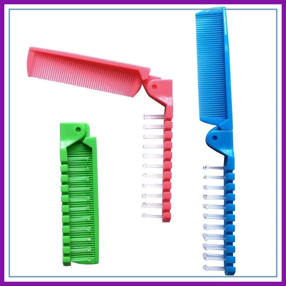 3pcs Travel Hair Brush Set - Folding Brush, Pocket Comb & Massage Brush - Green/Pink/Blue
3pcs Travel Hair Brush Set - Folding Brush, Pocket Comb & Massage Brush - Green/Pink/Blue