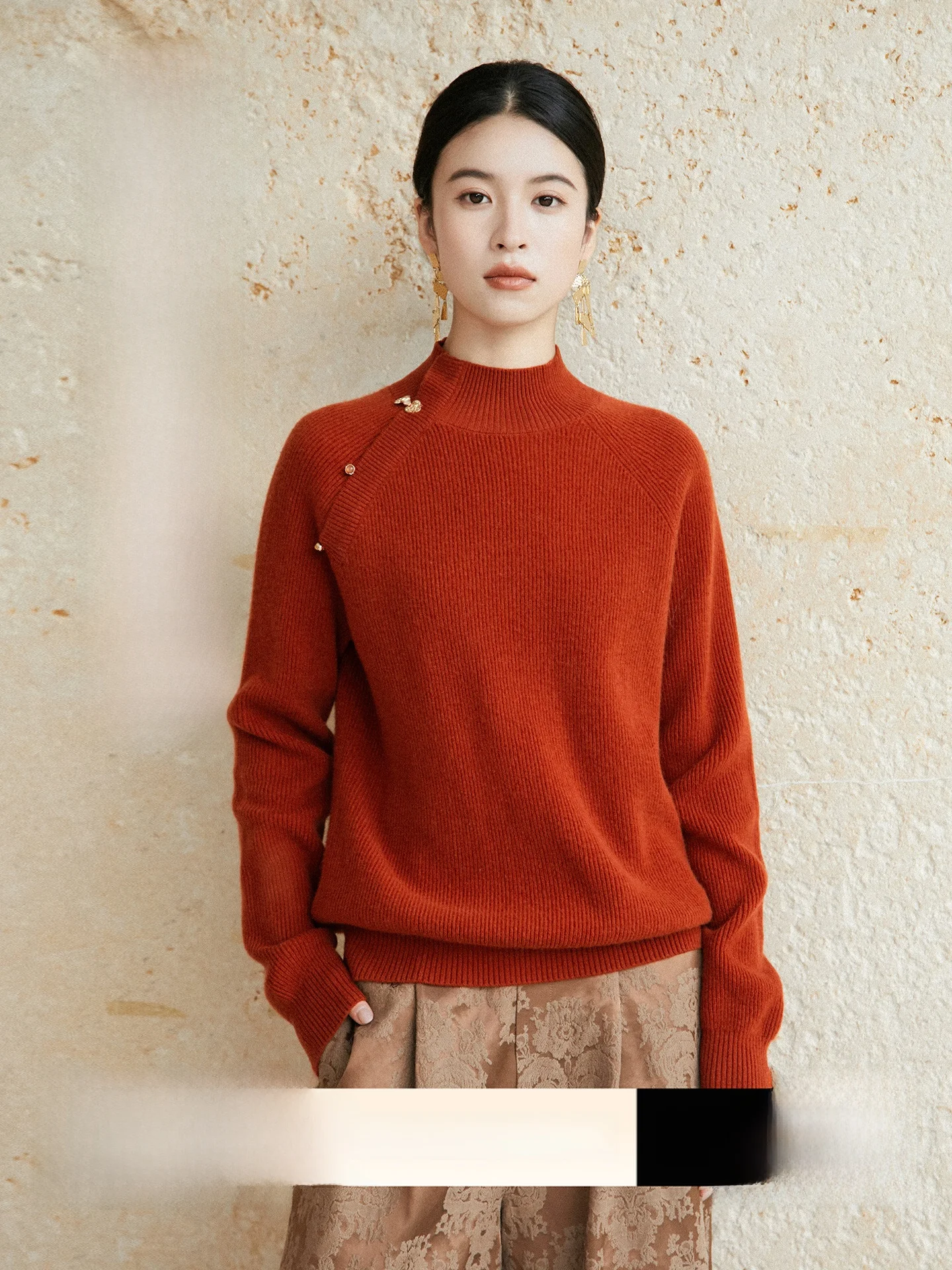 Шерстяной свитер Tee-More с узором, высококачественный, для женщин, на любой случай, полностью из шерсти, свободный крой, длинный рукав, вязаный, в китайском стиле
Шерстяной свитер Tee-More с узором, высококачественный, для женщин, на любой случай, полностью из шерсти, свободный крой, длинный рукав, вязаный, в китайском стиле