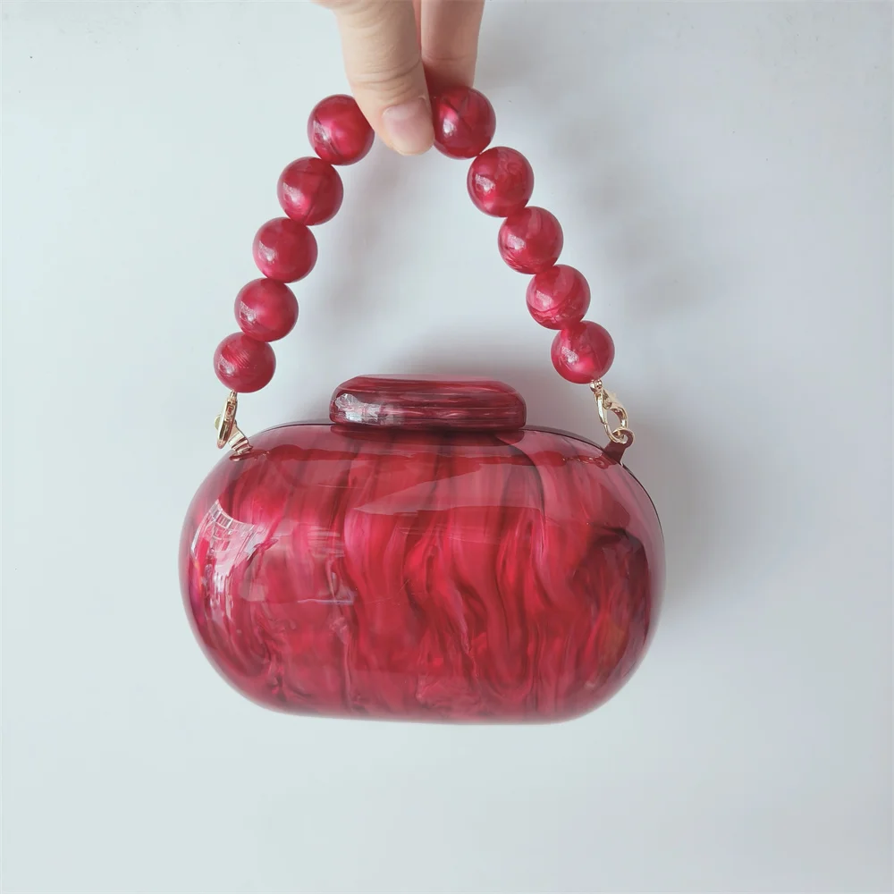 For Wedding Party Women Acrylic Evening Clutch Bag Beach Summer Pearlescent Purse Red Small Mini Handbag Shell Crossbody Bag
For Wedding Party Women Acrylic Evening Clutch Bag Beach Summer Pearlescent Purse Red Small Mini Handbag Shell Crossbody Bag