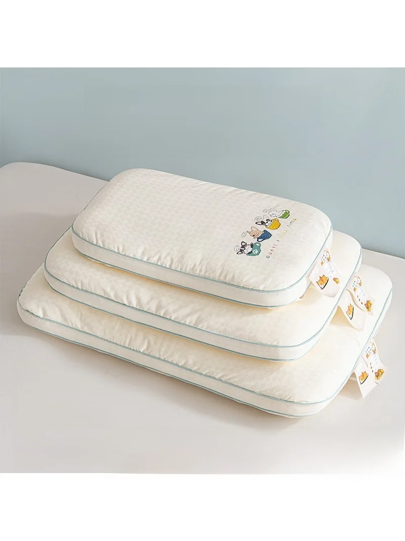 Children's Pillow Neck Support Hard Fill 6-10 Years Old Parent-Child Design Whole Head Pillow Non-Sagging Dormitory Special Use
Children's Pillow Neck Support Hard Fill 6-10 Years Old Parent-Child Design Whole Head Pillow Non-Sagging Dormitory Special Use