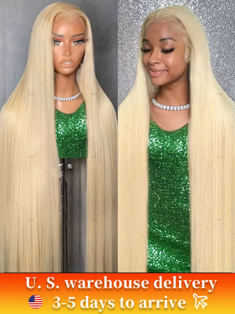 HD Transparent 613 Blonde Straight 200 Density 13x4 13x6 Lace Front Human Hair Wigs For Women Brazilian Full Lace Frontal Wig
HD Transparent 613 Blonde Straight 200 Density 13x4 13x6 Lace Front Human Hair Wigs For Women Brazilian Full Lace Frontal Wig