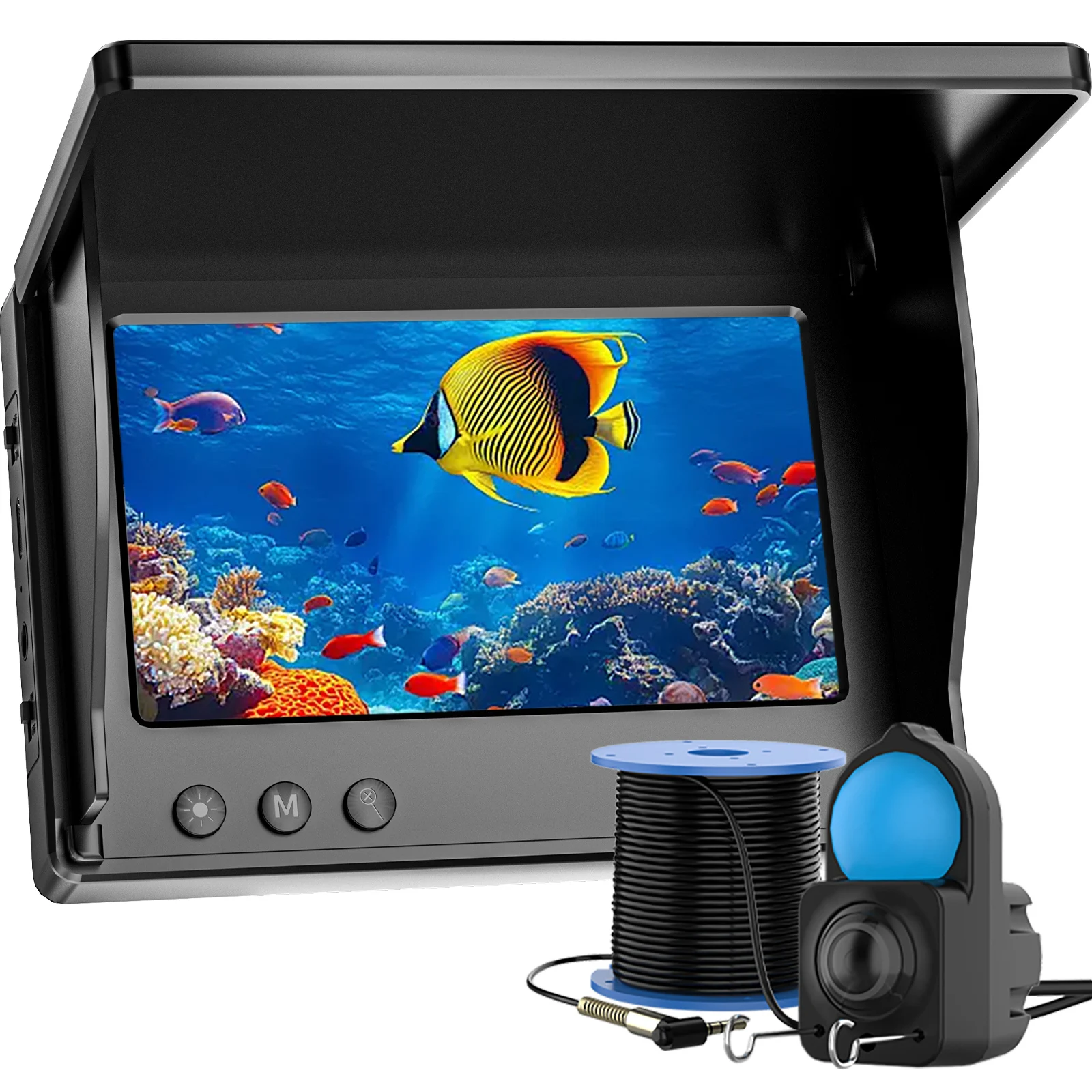 AOERWEI Underwater Fishing Camera 4.3 Inch HD Ice Fishing Camera IR & LED Portable Fishing Finder For Dark Ice Fishing
AOERWEI Underwater Fishing Camera 4.3 Inch HD Ice Fishing Camera IR & LED Portable Fishing Finder For Dark Ice Fishing