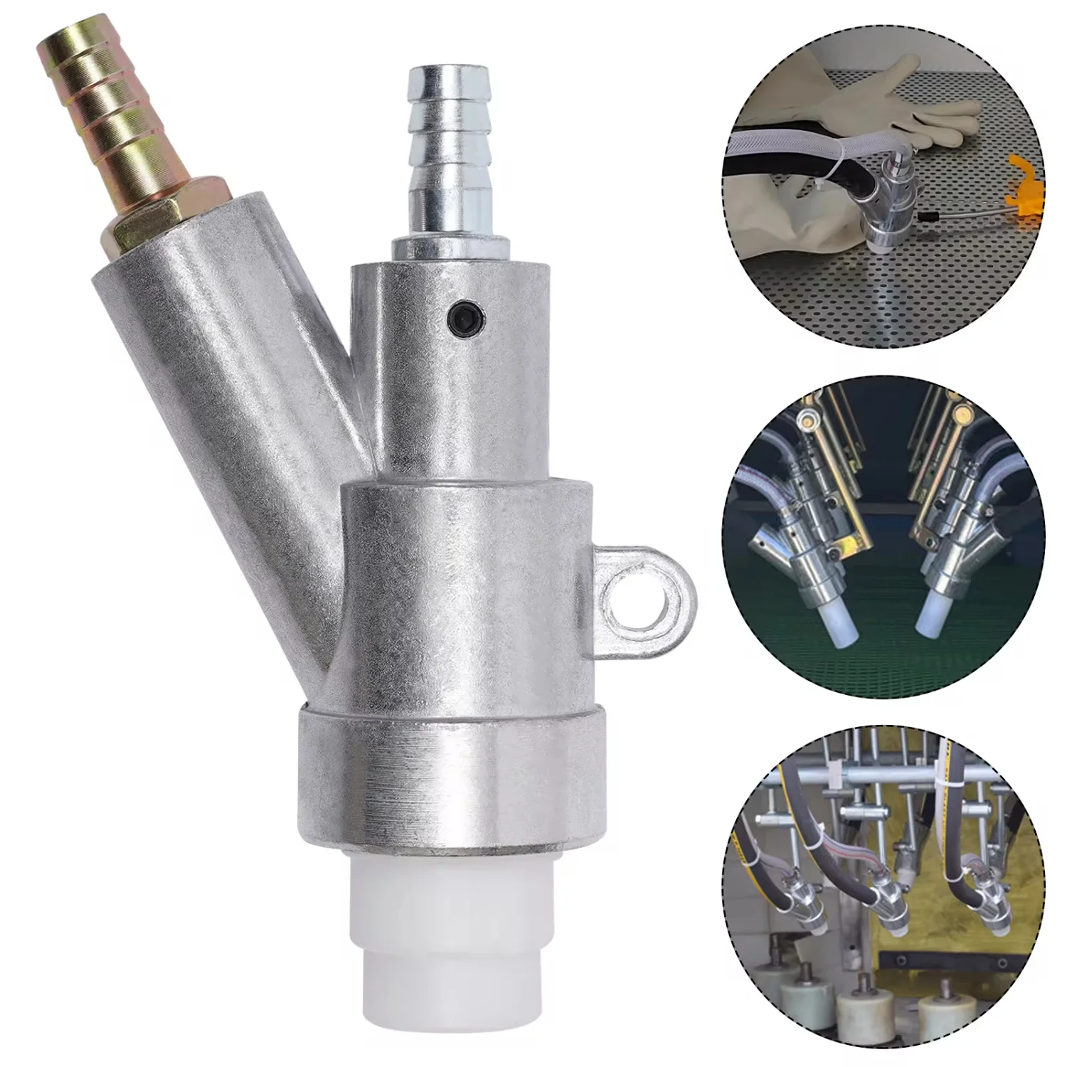 Aluminum Alloy Air Sandblaster Sand blasting Gun and Silver Color Boron Carbide Nozzle Sandblasting Machine Air Tools
Aluminum Alloy Air Sandblaster Sand blasting Gun and Silver Color Boron Carbide Nozzle Sandblasting Machine Air Tools