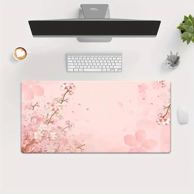 Pink Sakura Desk Mat, Multiple Sizes, Japanese Style, Soft Waterproof PU Leather, for Office Gaming, Cherry Blossom Aesthetic Pi
Pink Sakura Desk Mat, Multiple Sizes, Japanese Style, Soft Waterproof PU Leather, for Office Gaming, Cherry Blossom Aesthetic Pi