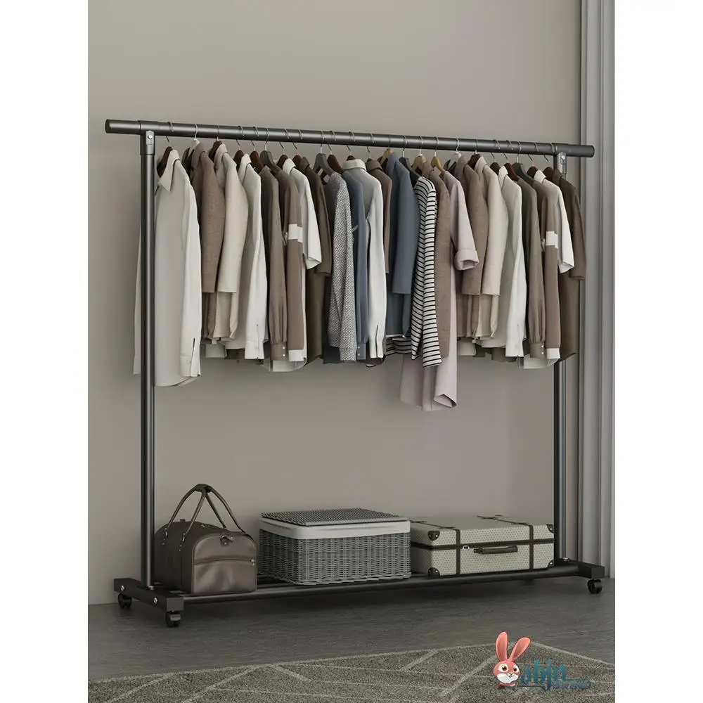 Indoor Floor-Mounted Simple Clothes Drng Ra Bedroom Balcony Storage Clothes Hanger Ra with Wheels Manual Height Adjusent
Indoor Floor-Mounted Simple Clothes Drng Ra Bedroom Balcony Storage Clothes Hanger Ra with Wheels Manual Height Adjusent