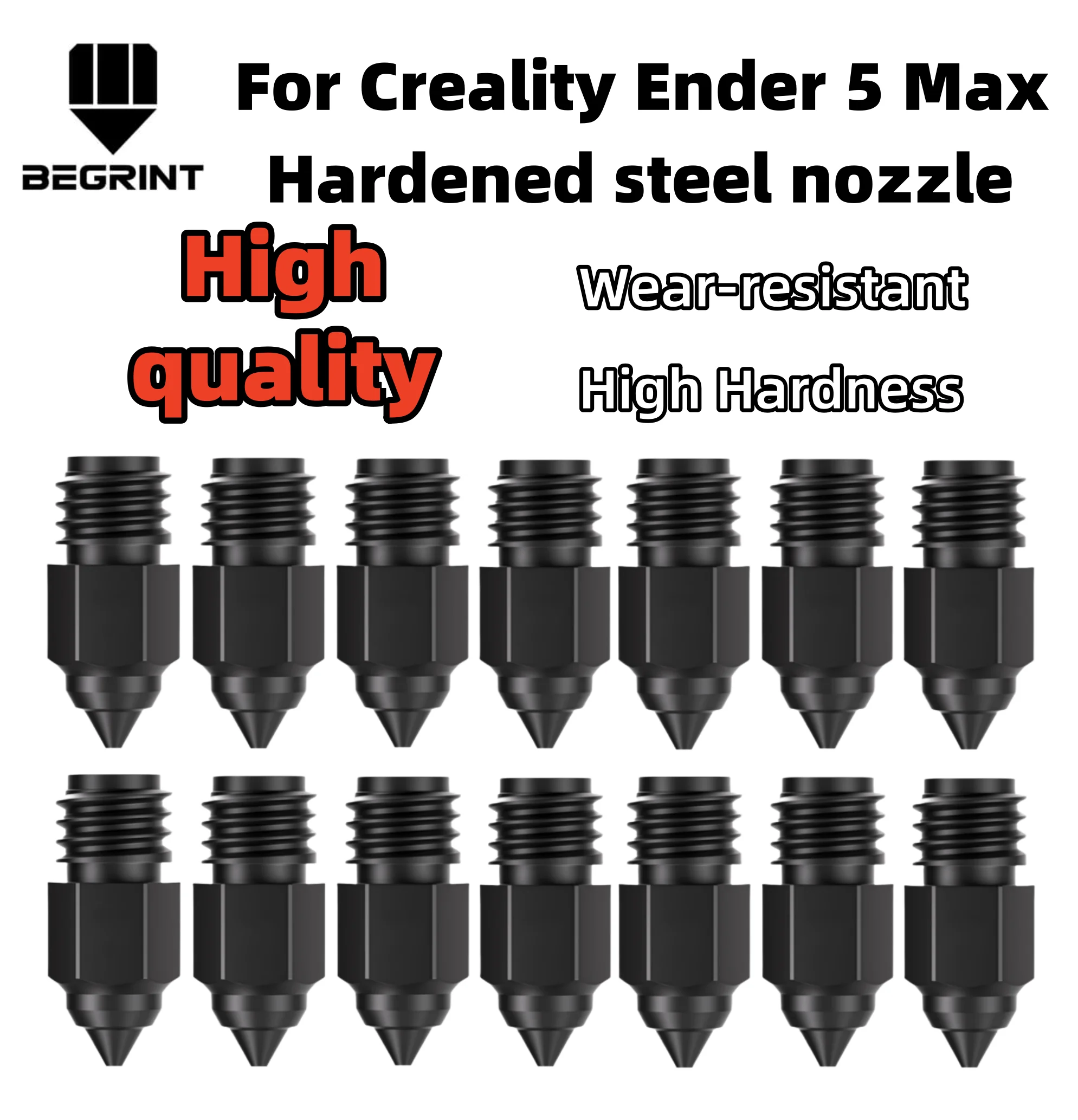 Форсунки из закаленной стали Creality Ender 5 Max, высокоскоростная печать, сопла экструдера с высоким расходом для деталей 3D-принтера Ender 5 Max
Форсунки из закаленной стали Creality Ender 5 Max, высокоскоростная печать, сопла экструдера с высоким расходом для деталей 3D-принтера Ender 5 Max