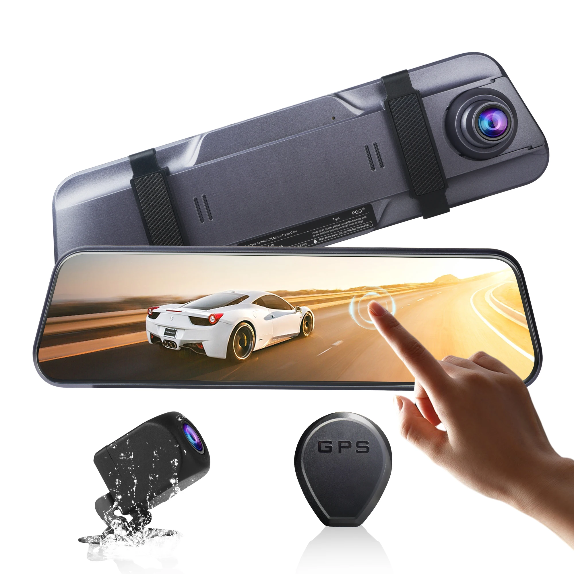 Zimtop 10 Inch Mirror Dash Cam Front And Rear Dashcam 4K Wifi GPS Night Vision AI Voice Control Car Camera Recorder
Zimtop 10 Inch Mirror Dash Cam Front And Rear Dashcam 4K Wifi GPS Night Vision AI Voice Control Car Camera Recorder
