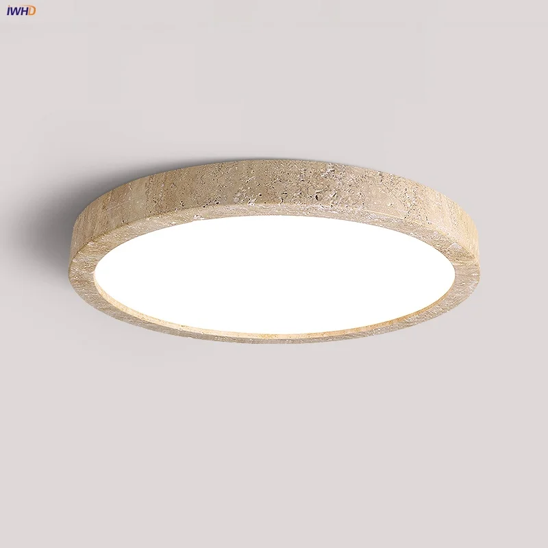 IWHD Ellipse Stone LED Ceiling Lights Corridor Living Room Nordic Modern Wabi Sabi Natural Yellow Travertine Ceiling Lamp Plafon
IWHD Ellipse Stone LED Ceiling Lights Corridor Living Room Nordic Modern Wabi Sabi Natural Yellow Travertine Ceiling Lamp Plafon