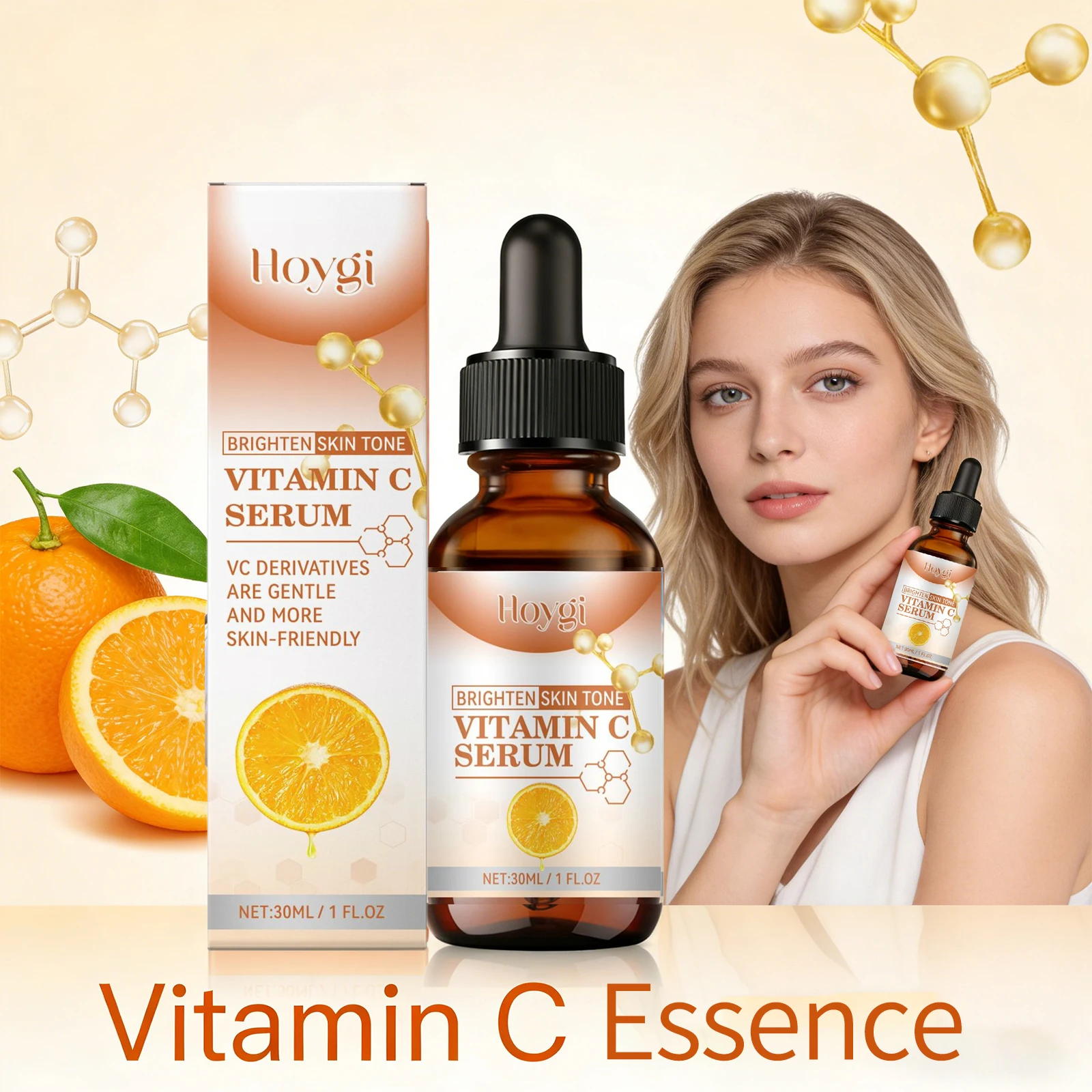 Vitamin C Serum for Face Brightening Skin Tone Improve Dullness Reduce Melanin Moisturizing Nourishing Whitening Essence
Vitamin C Serum for Face Brightening Skin Tone Improve Dullness Reduce Melanin Moisturizing Nourishing Whitening Essence