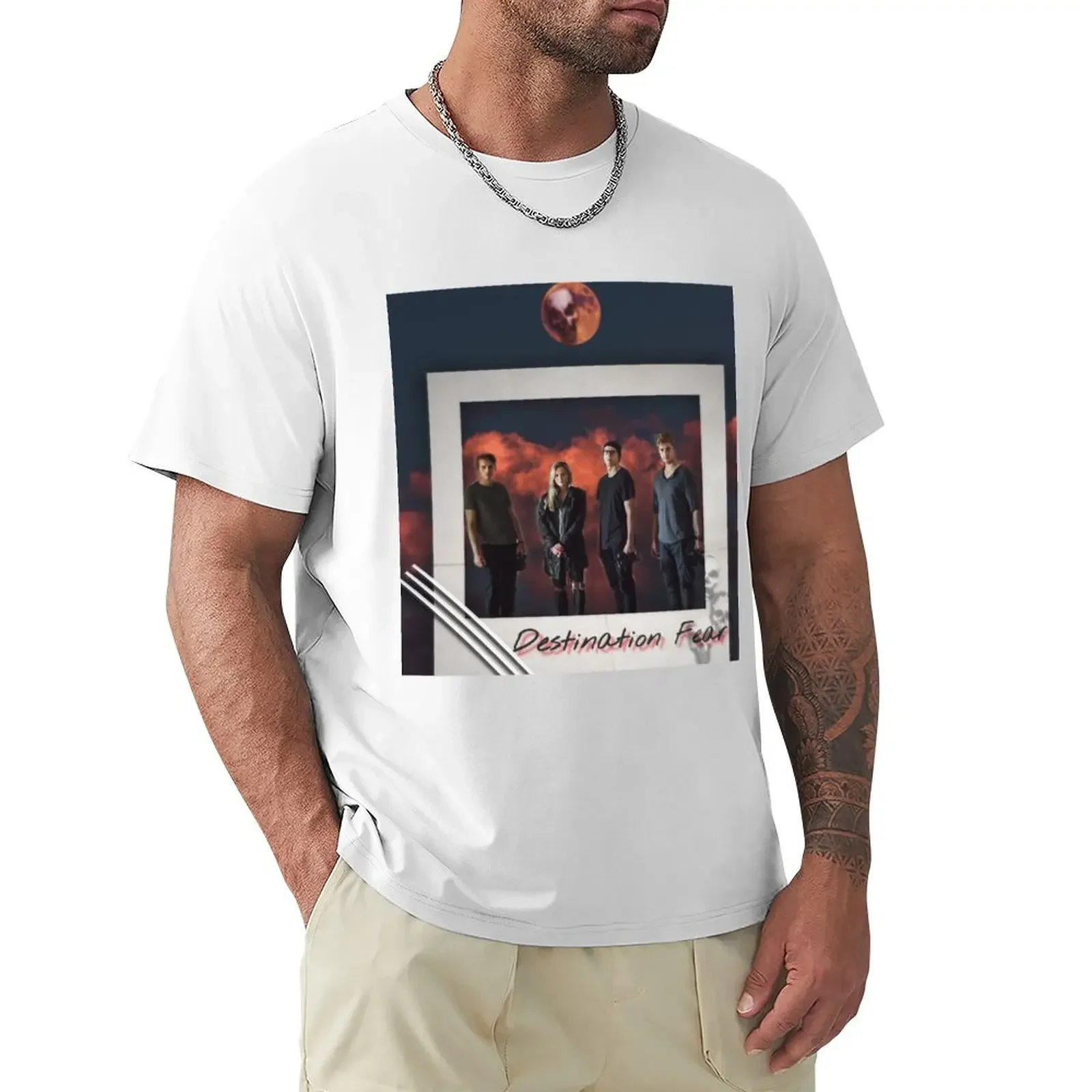 Destination Fear T-Shirt vintage anime shirt street wear blue archive tees Men's clothing
Destination Fear T-Shirt vintage anime shirt street wear blue archive tees Men's clothing