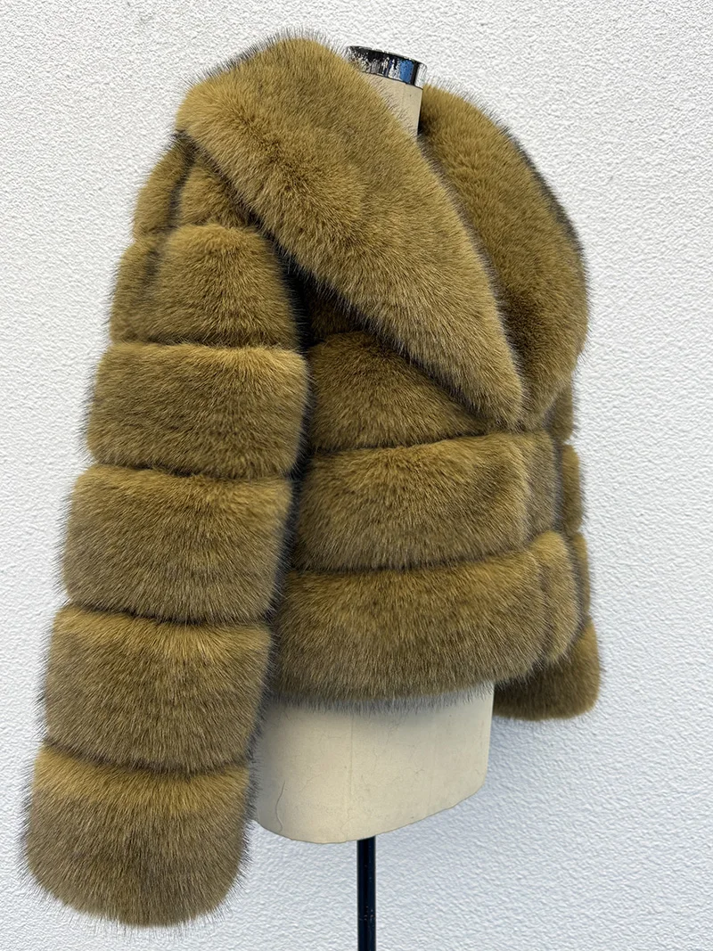 0922 Женское зимнее теплое пальто из искусственного меха лисы с отложным воротником, женская куртка из искусственного меха с длинными рукавами
0922 Женское зимнее теплое пальто из искусственного меха лисы с отложным воротником, женская куртка из искусственного меха с длинными рукавами