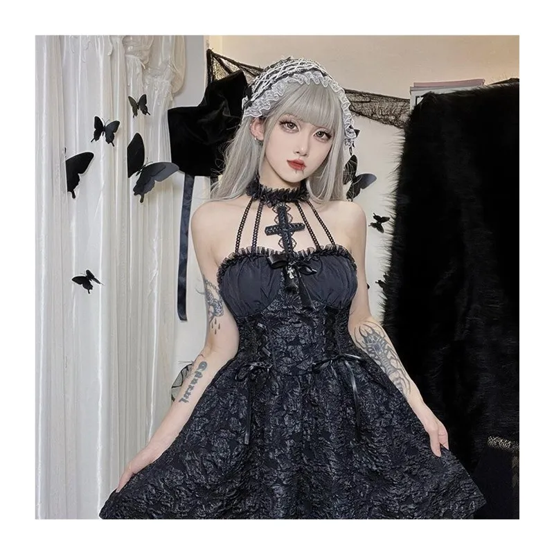 Halloween Personality Dark Slim Fit Dress Slit Long Skirt Demon Queen Performance Costume Women's Fashion
Halloween Personality Dark Slim Fit Dress Slit Long Skirt Demon Queen Performance Costume Women's Fashion