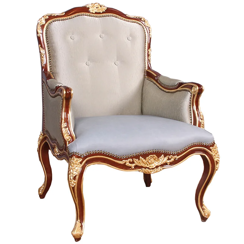 Living room leisure chair villa mansion club single chair European villa furniture
Living room leisure chair villa mansion club single chair European villa furniture