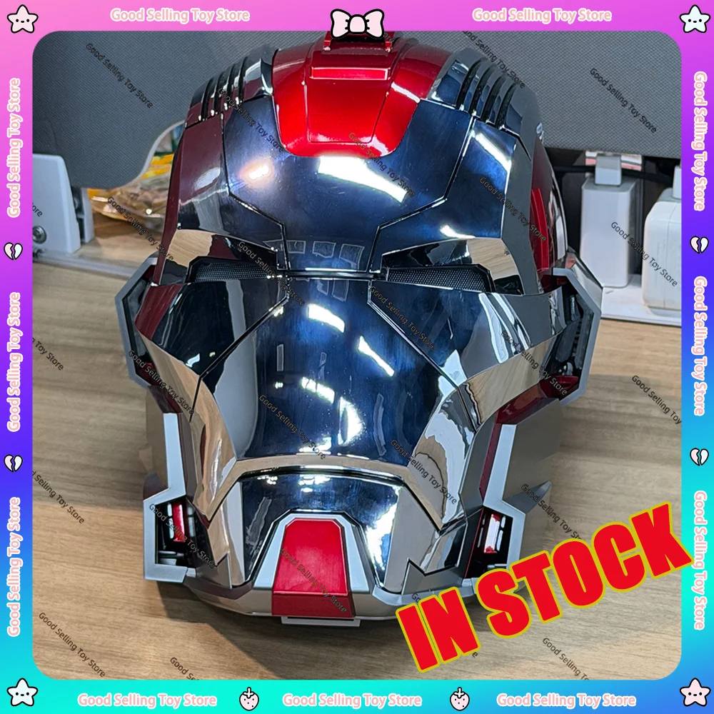 In Stock Upgraded MK5 Iron Man Helmet Auto Deformation Voice Control Jarvis Wearable LED Mask Cosplay Xmas Gift
In Stock Upgraded MK5 Iron Man Helmet Auto Deformation Voice Control Jarvis Wearable LED Mask Cosplay Xmas Gift