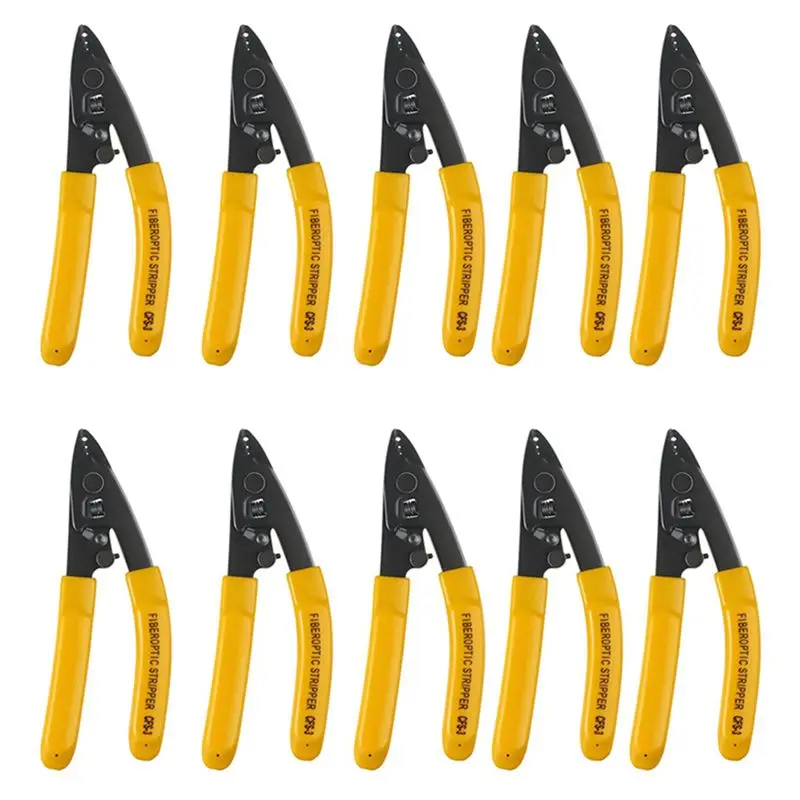 HRBAJ-10PCS CFS-3 Three-Port Fiber Optical Stripper/ Pliers/ Wire Strippers FTTH Tools Miller Optical Fiber Stripping Pliers
HRBAJ-10PCS CFS-3 Three-Port Fiber Optical Stripper/ Pliers/ Wire Strippers FTTH Tools Miller Optical Fiber Stripping Pliers