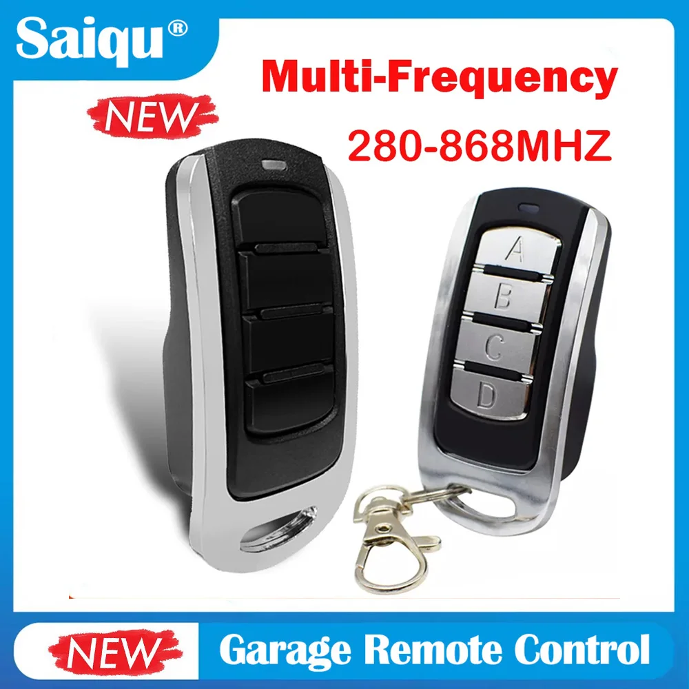 Garage Remote Control Duplicator 280-868MHz Multi-frequency Rolling Fixed Learn Code Grabber 433MHz 868MHz Command Gate Opener
Garage Remote Control Duplicator 280-868MHz Multi-frequency Rolling Fixed Learn Code Grabber 433MHz 868MHz Command Gate Opener