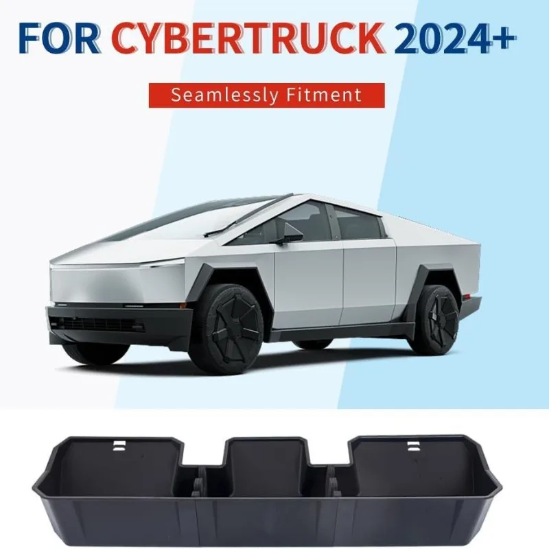 3-Section Modular Under-Seat Storage Case for Tesla Cybertruck 2024 2025 2026, Rear Storage Organizer Box
3-Section Modular Under-Seat Storage Case for Tesla Cybertruck 2024 2025 2026, Rear Storage Organizer Box