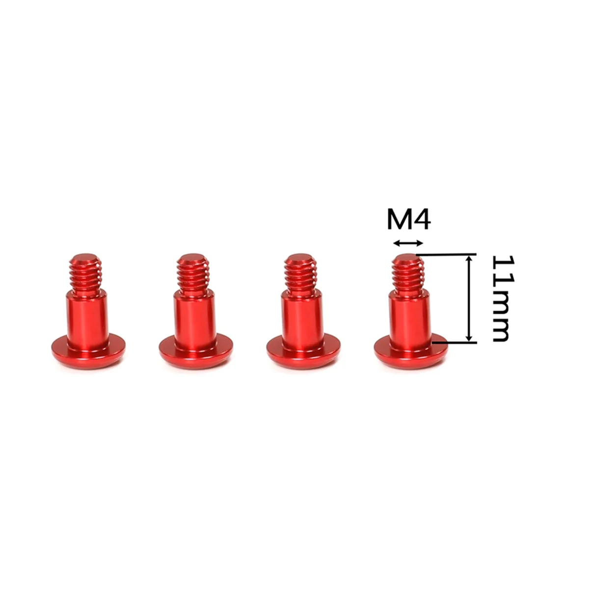 Premium A 4PCS Aluminum Alloy Step Screw for 1/10 TAMIYA TT02/TT02B RC Car Upgrade Parts
Premium A 4PCS Aluminum Alloy Step Screw for 1/10 TAMIYA TT02/TT02B RC Car Upgrade Parts