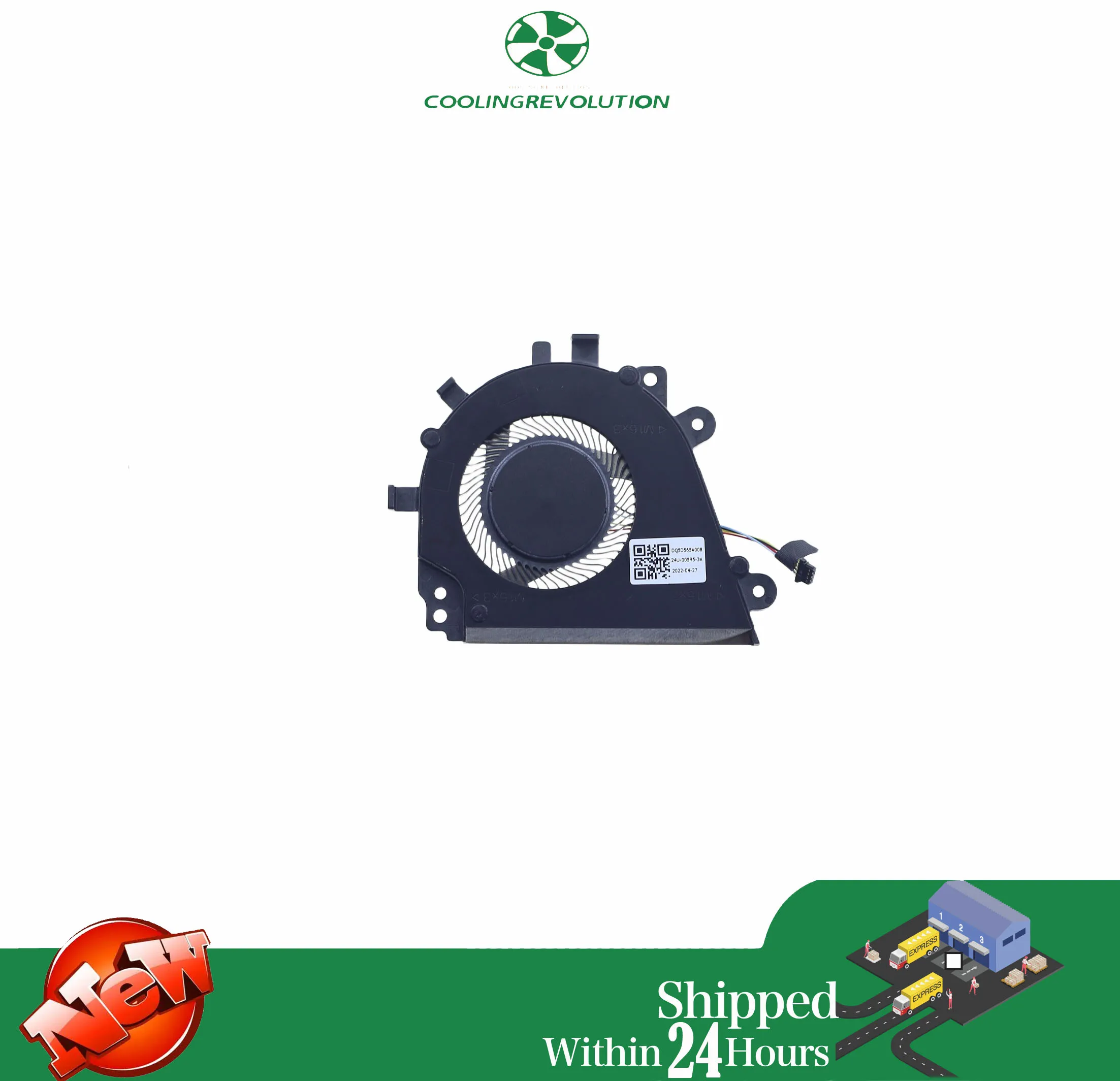 Laptop CPU Cooling Fan BN5504S5H-000P DC5V 0.50A 4Pin DQ5D565A008 23P-0036T-3A
Laptop CPU Cooling Fan BN5504S5H-000P DC5V 0.50A 4Pin DQ5D565A008 23P-0036T-3A