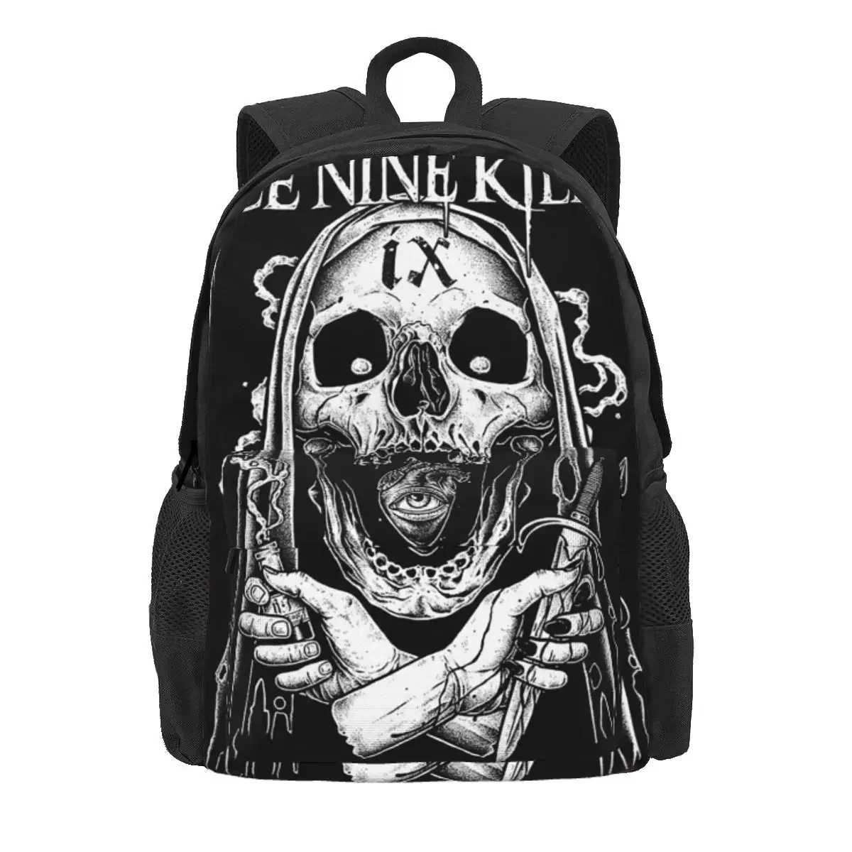 Michele Nolli Ice Nine Kills Backpack Daypack Large Capacity Boys Girls BookBag School Bag Shoulder Bags for Men Women
Michele Nolli Ice Nine Kills Backpack Daypack Large Capacity Boys Girls BookBag School Bag Shoulder Bags for Men Women