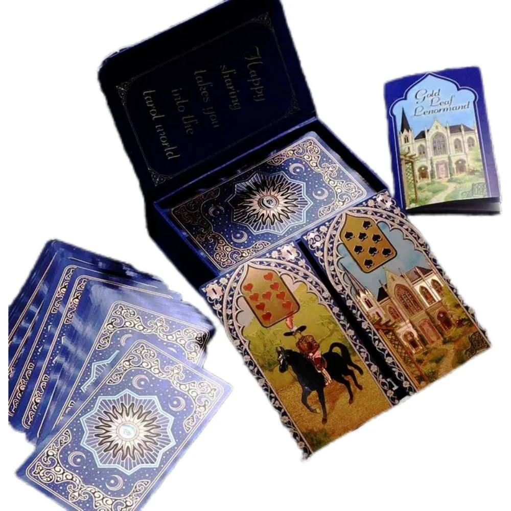 Rana George Lenormand Oracle Cards 40 Pcs Waterproof PET Cards 12*7cm for Divination & Fortune Telling
Rana George Lenormand Oracle Cards 40 Pcs Waterproof PET Cards 12*7cm for Divination & Fortune Telling