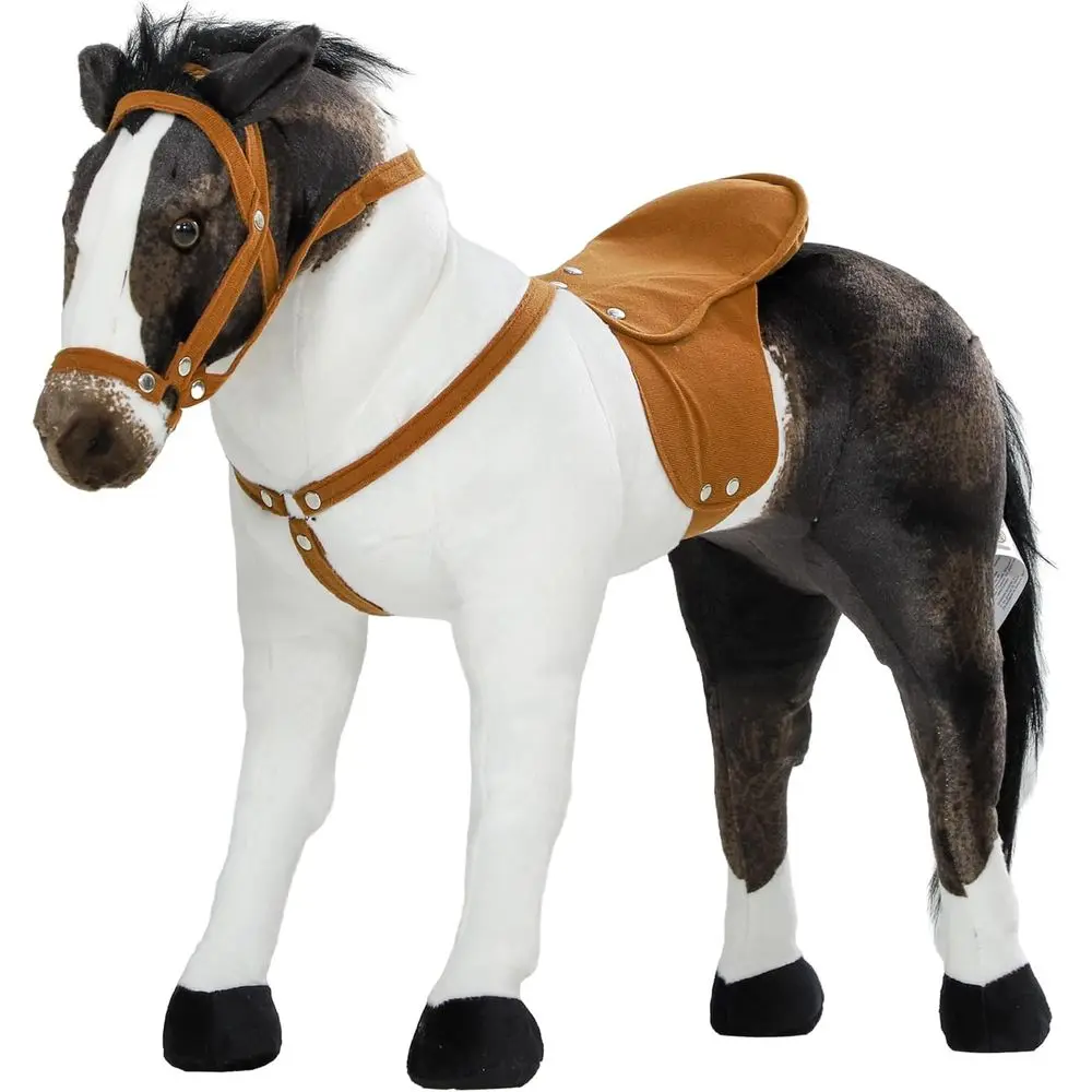 Ride-On Horse Toy for Toddlers 3-8 Years, with Neighing Sound and Padding, Brown
Ride-On Horse Toy for Toddlers 3-8 Years, with Neighing Sound and Padding, Brown