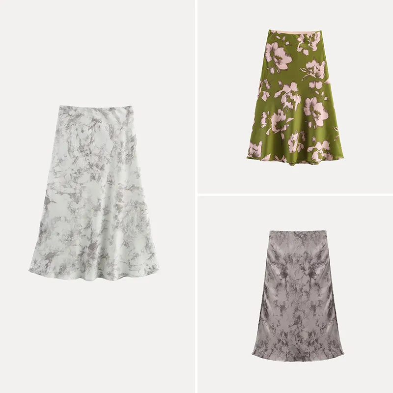 Fashionable Tie Dye Print Half Skirt with Elastic Waist Midi Length Women's Summer 2026 A-Line Skirt Personalized Clothing
Fashionable Tie Dye Print Half Skirt with Elastic Waist Midi Length Women's Summer 2026 A-Line Skirt Personalized Clothing