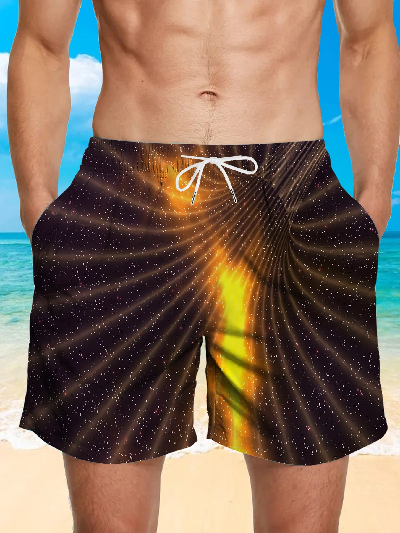 Polyester Quick Dry Men Shorts Retro Full Digital Print Beach Casual Board Pants
Polyester Quick Dry Men Shorts Retro Full Digital Print Beach Casual Board Pants
