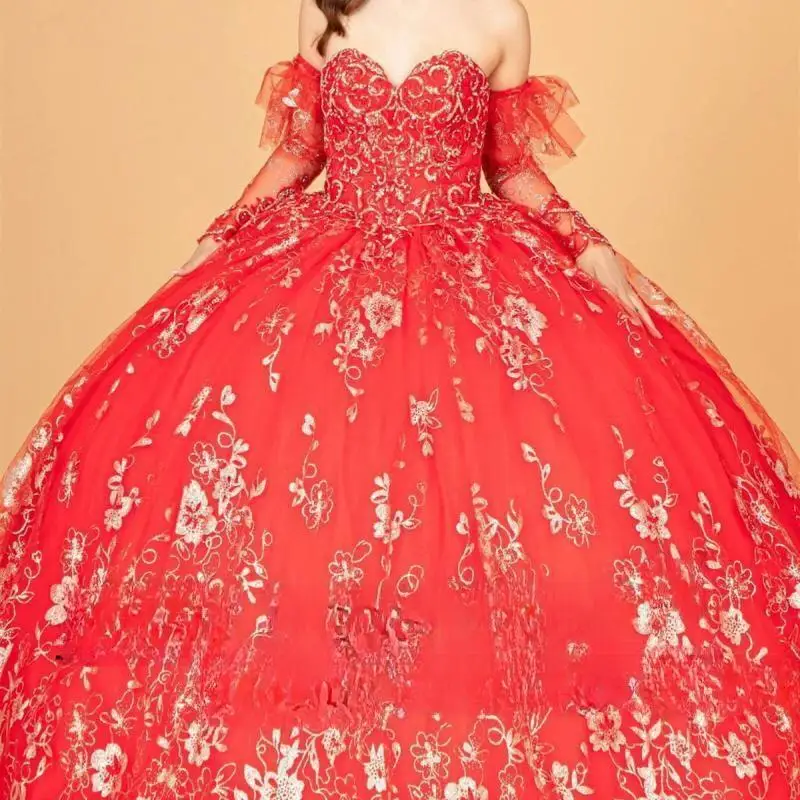 Красные платья Quinceanera по индивидуальному заказу. Длинное платье с блестками и принтом из блесток. Съемный колокольчик.
Красные платья Quinceanera по индивидуальному заказу. Длинное платье с блестками и принтом из блесток. Съемный колокольчик.