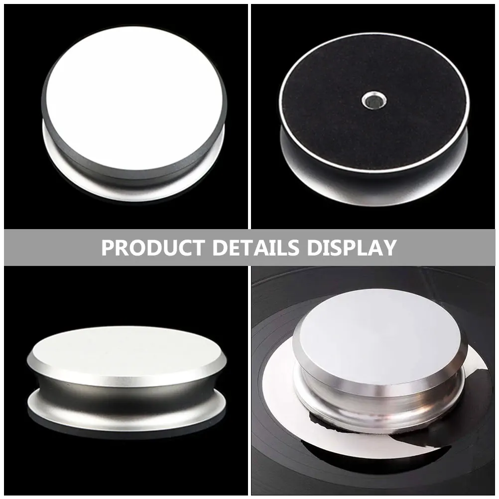 Silver Turntable Balanced Disc Stabilizer 1L54 Vinyl Records Audio Durable Aluminum Weight Clamp Portable Practical Phonograph
Silver Turntable Balanced Disc Stabilizer 1L54 Vinyl Records Audio Durable Aluminum Weight Clamp Portable Practical Phonograph