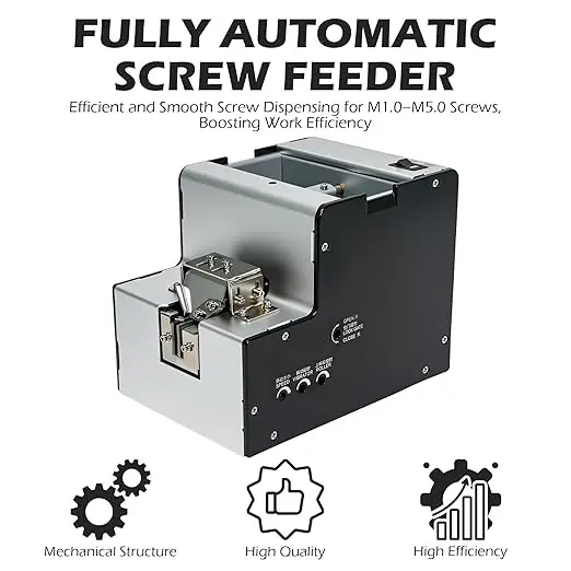 Automatic Screw Feeder Supplier Screwdriver Feeding Machine S60 Screw Arranging Machine Screwdriver Feeder Screw Feeder
Automatic Screw Feeder Supplier Screwdriver Feeding Machine S60 Screw Arranging Machine Screwdriver Feeder Screw Feeder