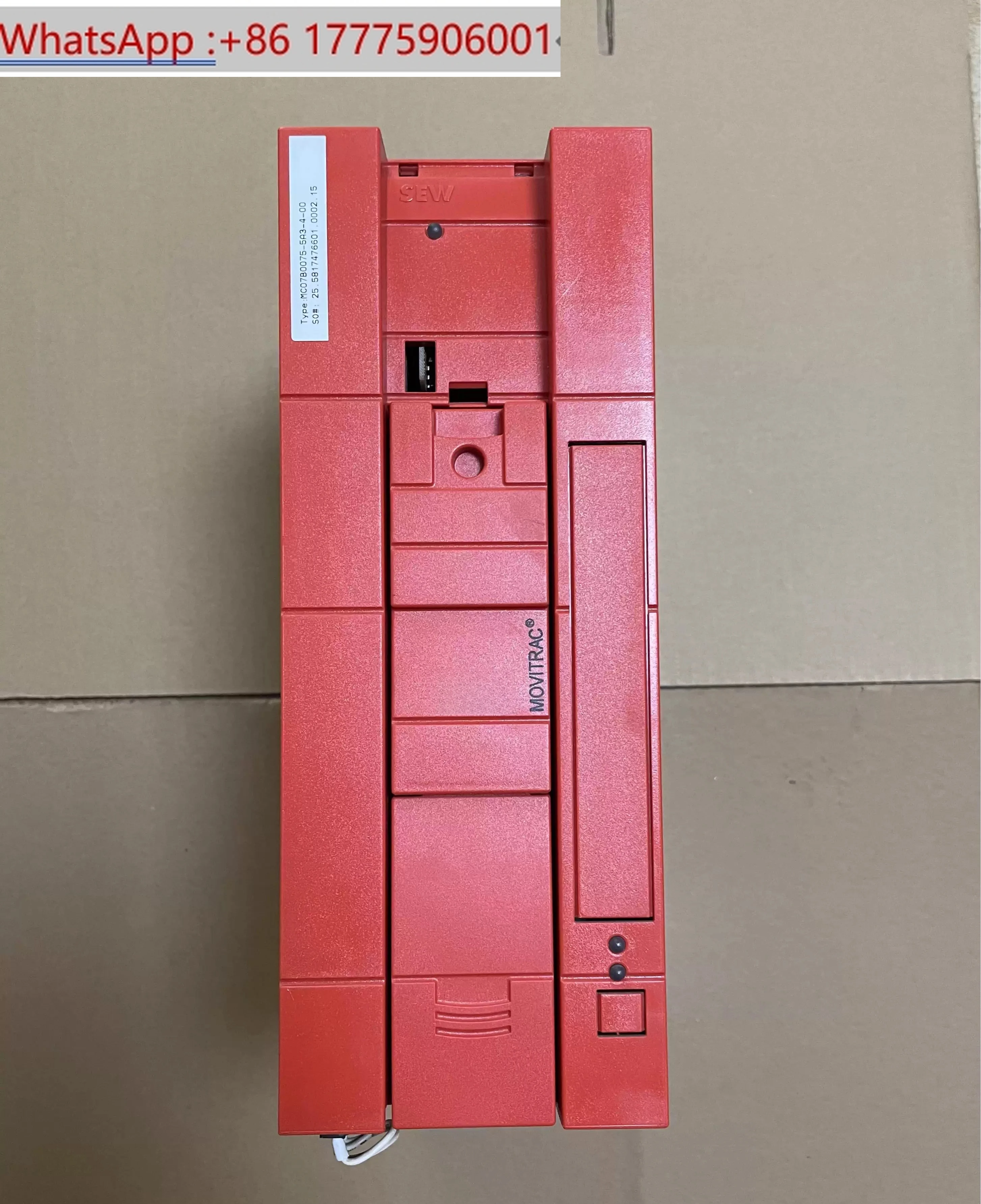 Inverter MC07B0075-5A3-4-00 three-phase 380V/7.5KW
Inverter MC07B0075-5A3-4-00 three-phase 380V/7.5KW