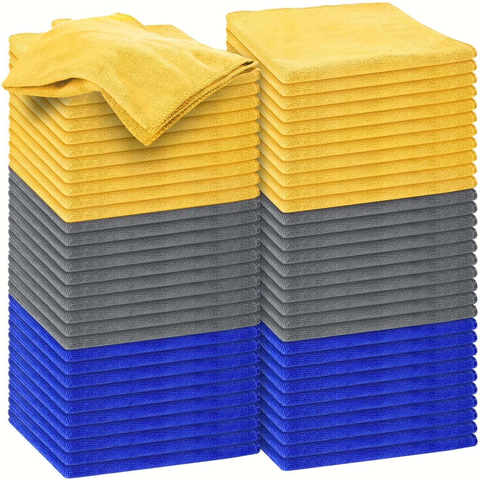60 Count Microfiber Cleaning Cloths for Cars 15.75 X 15.75 Inch Ultra Absorbent Car Towels Drying Reusable Cleaning Supplies Hou
60 Count Microfiber Cleaning Cloths for Cars 15.75 X 15.75 Inch Ultra Absorbent Car Towels Drying Reusable Cleaning Supplies Hou