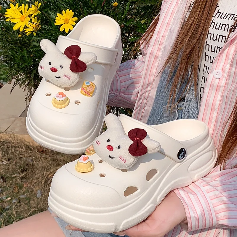 Women's Summer Fashion EVA Thick Bottom Anti-Slip Soft Sole Beachwear Outdoor Flip Flops Stylish Heightening Slippers
Women's Summer Fashion EVA Thick Bottom Anti-Slip Soft Sole Beachwear Outdoor Flip Flops Stylish Heightening Slippers