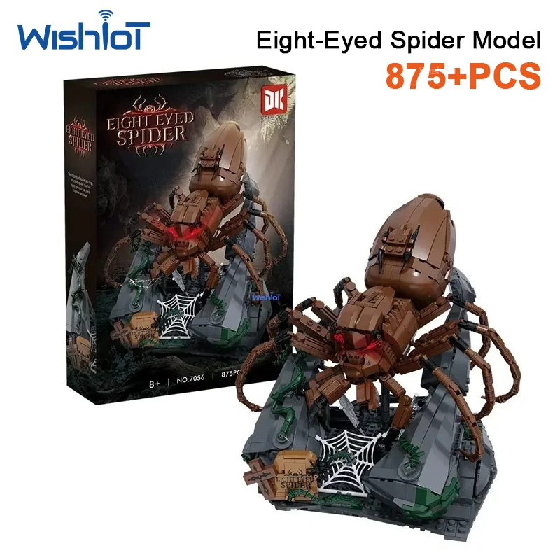 DK7056 875pcs Forest Spider Collection Model MOC Creative Boys Assembled Animal Ornaments DIY Building Blocks Bricks Set
DK7056 875pcs Forest Spider Collection Model MOC Creative Boys Assembled Animal Ornaments DIY Building Blocks Bricks Set