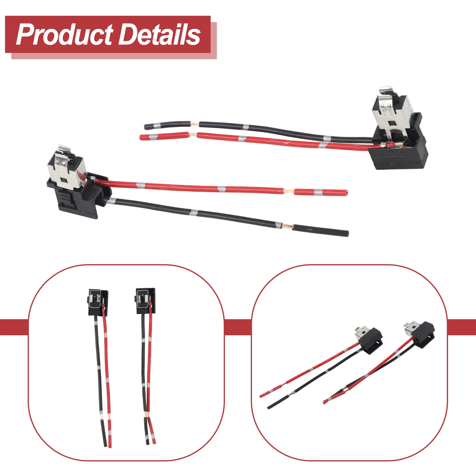 Жгут проводов фар H1, разъем для автомобильных фар, освещение автомобиля, модернизация автомобильных фар, простая установка, металлический материал
Жгут проводов фар H1, разъем для автомобильных фар, освещение автомобиля, модернизация автомобильных фар, простая установка, металлический материал