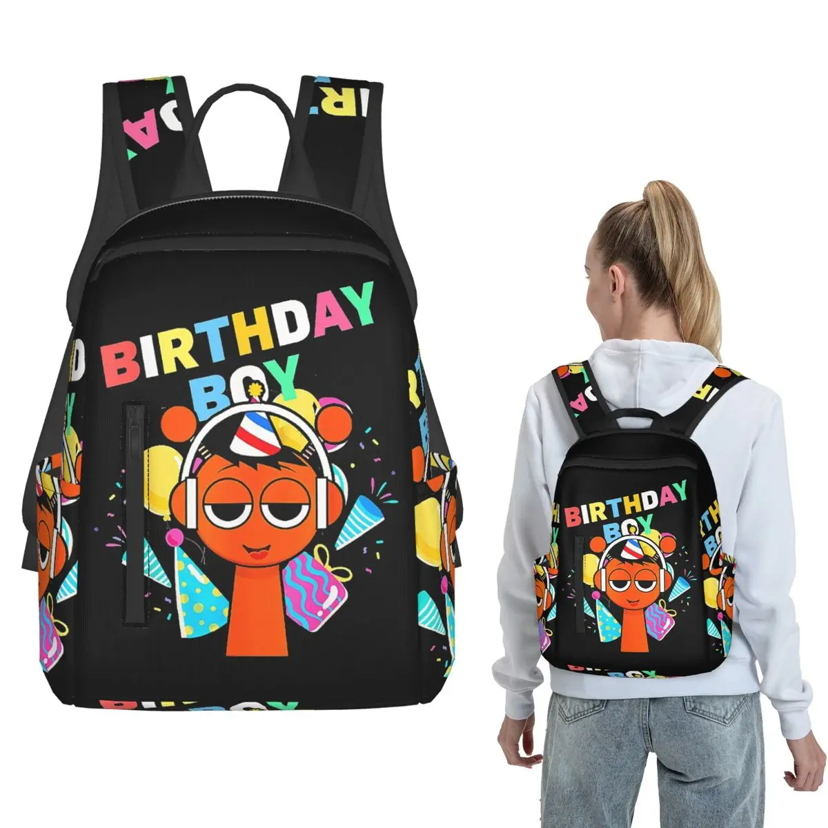 Birthday It's My Birthday Backpack Large Capacity Kids BookBag School Bag Shoulder Bags for Men Women
Birthday It's My Birthday Backpack Large Capacity Kids BookBag School Bag Shoulder Bags for Men Women
