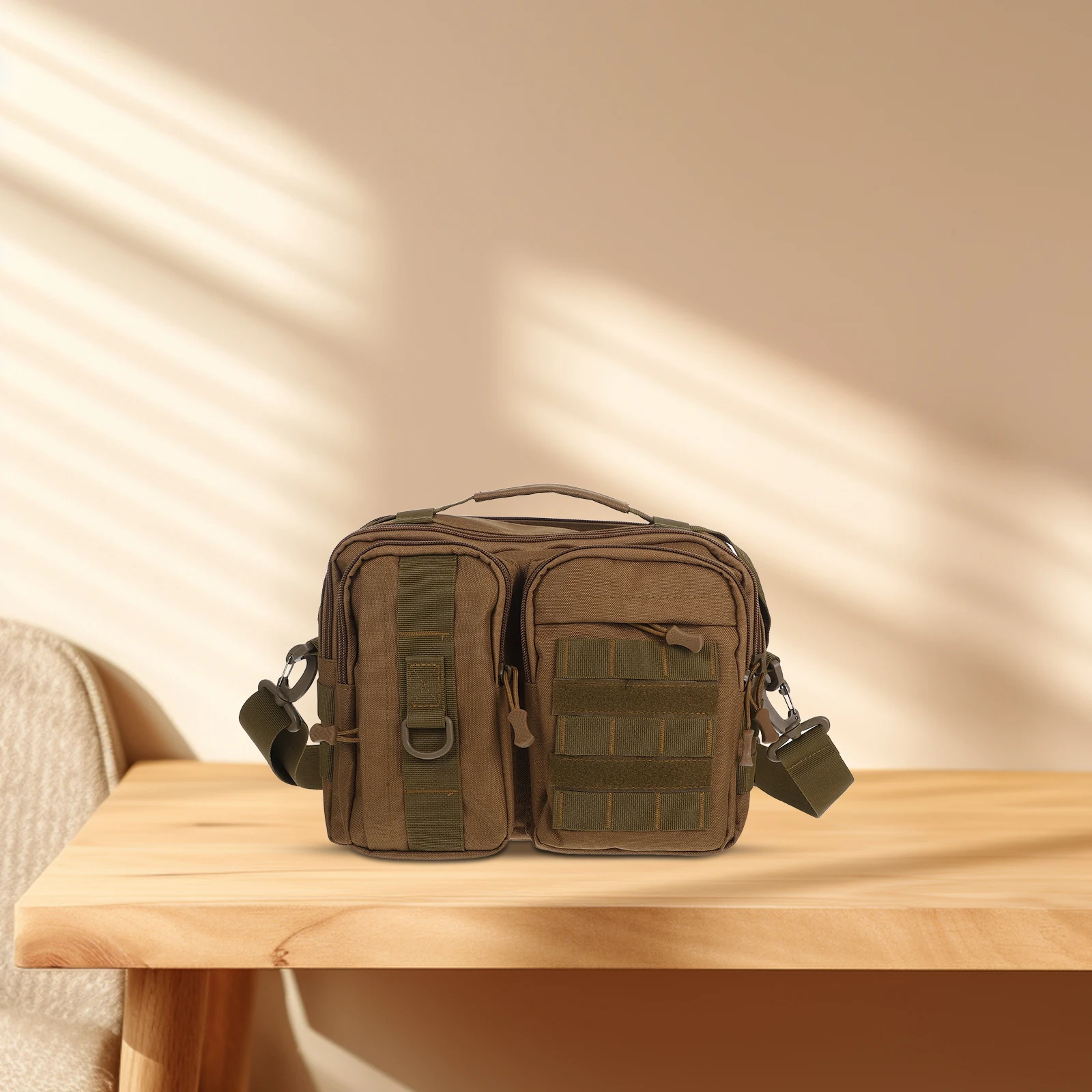 Crossbody Bag Lightweight Outdoor Travel Fishing Multi-pockets Tools Storage Nylon Pouch Crossbody Bag Men Material
Crossbody Bag Lightweight Outdoor Travel Fishing Multi-pockets Tools Storage Nylon Pouch Crossbody Bag Men Material