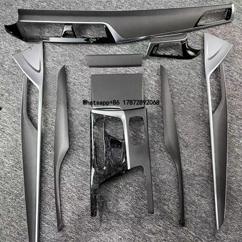 Carbon Fiber Sports Dashboard for 5 Series G30/G38/G31-Durable High Quality Car Interior Accessories
Carbon Fiber Sports Dashboard for 5 Series G30/G38/G31-Durable High Quality Car Interior Accessories