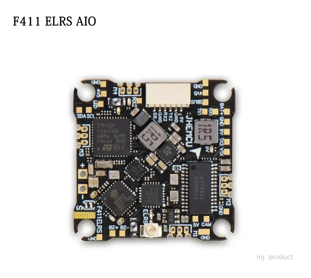JHEMCU F411ELRS AIO Flight Controller ICM42688-P OSD BLHELI_S 1-2S 12A 4in1 ESC ELRS 2.4G M3,25.5X25.5mm for
JHEMCU F411ELRS AIO Flight Controller ICM42688-P OSD BLHELI_S 1-2S 12A 4in1 ESC ELRS 2.4G M3,25.5X25.5mm for
