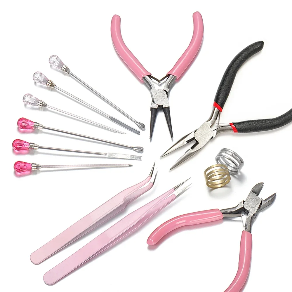 1 Piece Jewelry DIY Pliers Tweezers Tool Needle-Nose Pliers Handmade Flat Mouth Pliers Multifunctional Pliers Tweezers
1 Piece Jewelry DIY Pliers Tweezers Tool Needle-Nose Pliers Handmade Flat Mouth Pliers Multifunctional Pliers Tweezers