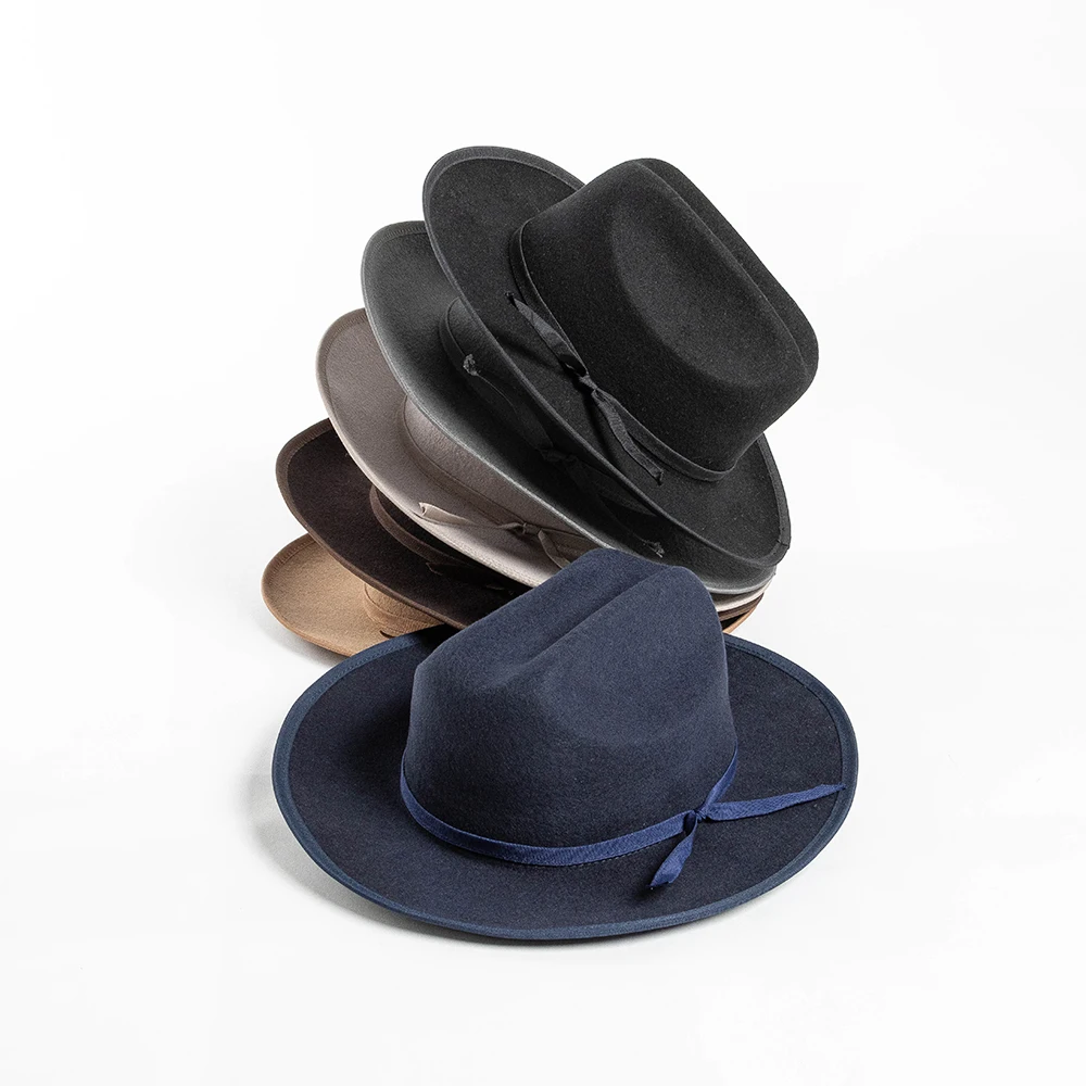 Autumn and winter new fashion casual lace wool cowboy hat outdoor shopping concave shape warm top hat tide
Autumn and winter new fashion casual lace wool cowboy hat outdoor shopping concave shape warm top hat tide