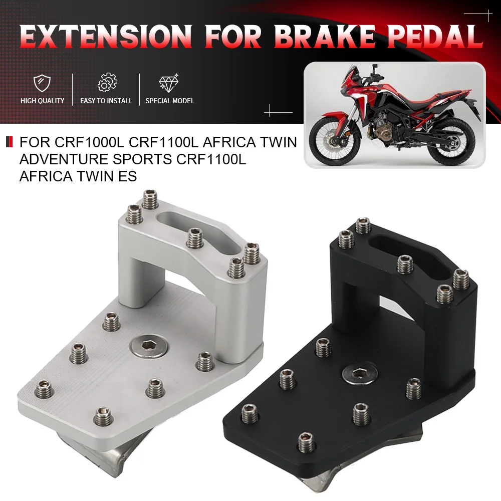 For Honda CRF1000L CRF1100L Africa Twin Adventure Sports CRF1100L Africa Twin ES Motorcycle Rear Brake Pedal Extension 2015-2024
For Honda CRF1000L CRF1100L Africa Twin Adventure Sports CRF1100L Africa Twin ES Motorcycle Rear Brake Pedal Extension 2015-2024