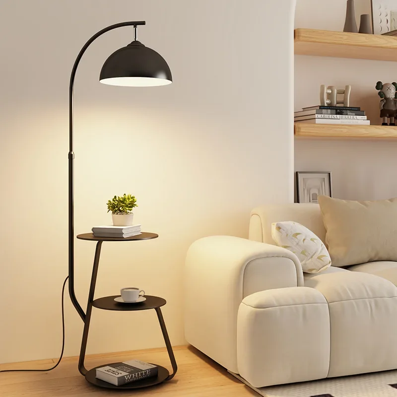 Nordic coffee table integrated floor lamp simple storage living room bedroom bedside lamp creative with bedside table vertical
Nordic coffee table integrated floor lamp simple storage living room bedroom bedside lamp creative with bedside table vertical