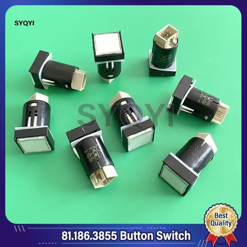 Heidelberg CPC Control Console Push Button Switch By RAFI 81.186.3855
Heidelberg CPC Control Console Push Button Switch By RAFI 81.186.3855